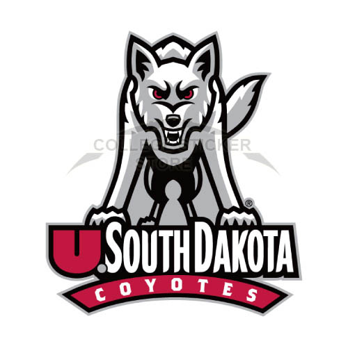 Homemade South Dakota Coyotes Iron-on Transfers (Wall Stickers)NO.6219